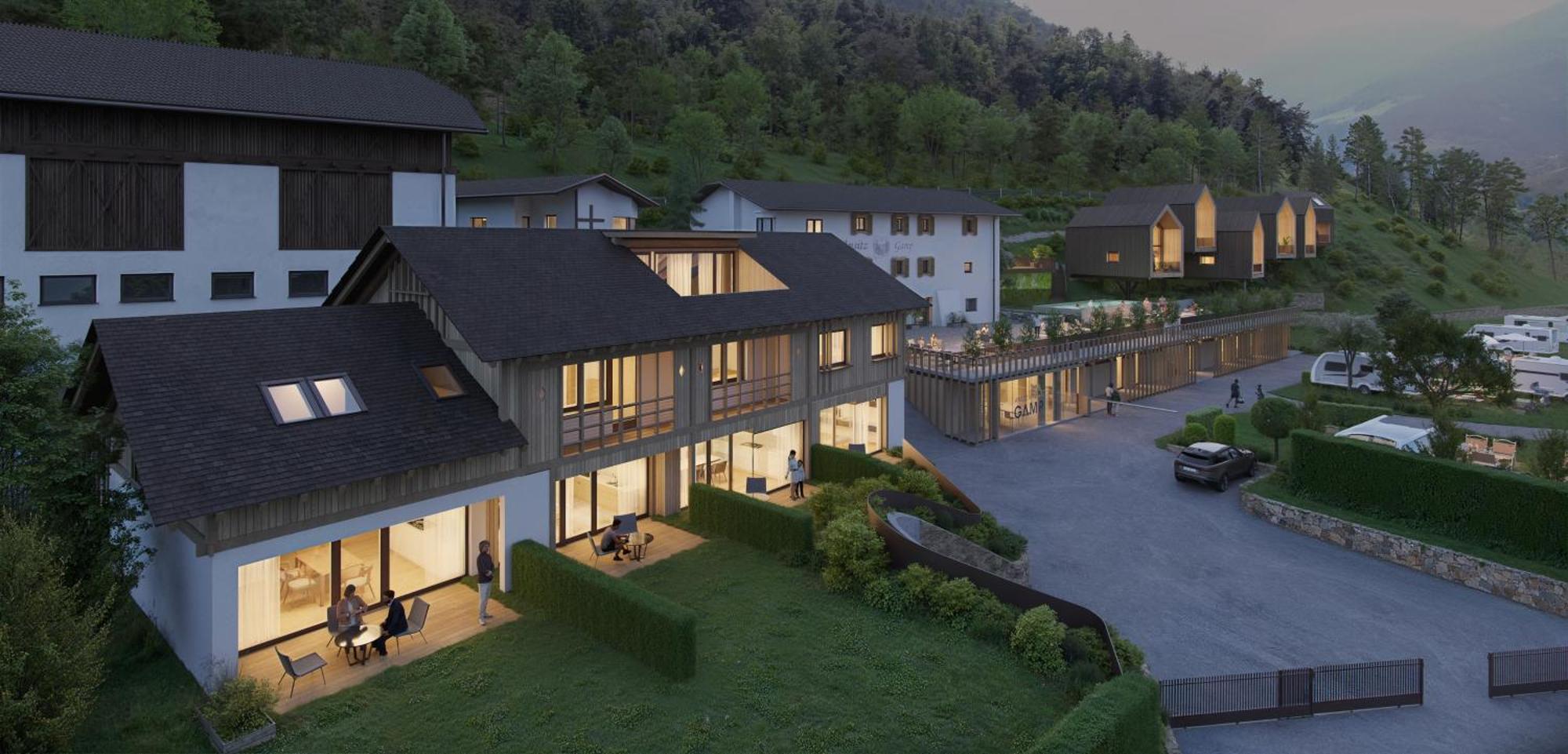 Hotel Ansitz Gamp Chiusa Luaran gambar